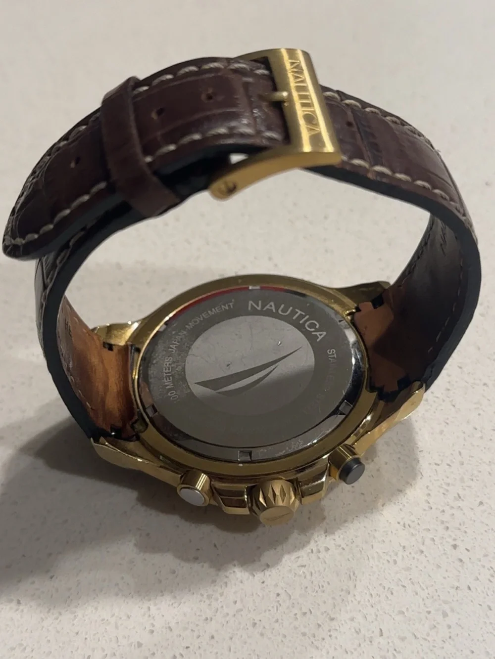 Nautica NST Chronograph Men’s Watch Model N18522G.